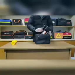 Tool Bag Power Tool Handbag Car Air Pump Travel Oxford Cloth Suitcase 1pc Electrician Hardware Portable Thickening Repair Bag