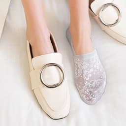 5 Pairs Fashion Women Girls Summer Socks Style Lace Flower Short Sock Antiskid Invisible Ankle Socks New 7 colors
