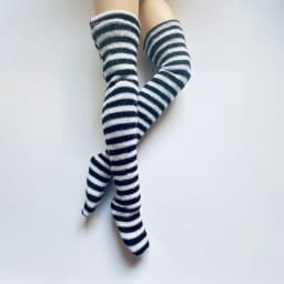 NEW Handmade 1 Pair Candy Color Stripe Stocking Socks for Blyth, Azone 30cm Dolls OB, Momoko, Licca 1/6 Dolls Accessories