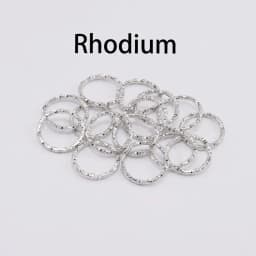 50-100pcs 8-20mm Round Jump Rings Twisted Open Split Rings jump rings Connector For Jewelry Makings Findings Supplies DIY