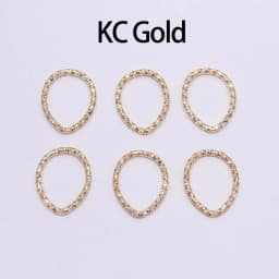 50-100pcs 8-20mm Round Jump Rings Twisted Open Split Rings jump rings Connector For Jewelry Makings Findings Supplies DIY
