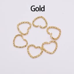 50-100pcs 8-20mm Round Jump Rings Twisted Open Split Rings jump rings Connector For Jewelry Makings Findings Supplies DIY