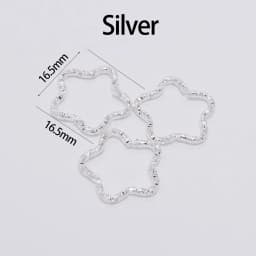50-100pcs 8-20mm Round Jump Rings Twisted Open Split Rings jump rings Connector For Jewelry Makings Findings Supplies DIY