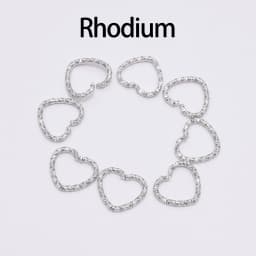 50-100pcs 8-20mm Round Jump Rings Twisted Open Split Rings jump rings Connector For Jewelry Makings Findings Supplies DIY