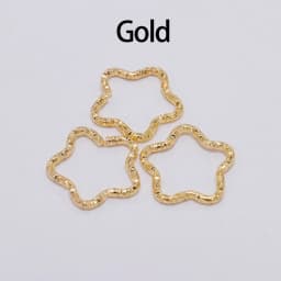 50-100pcs 8-20mm Round Jump Rings Twisted Open Split Rings jump rings Connector For Jewelry Makings Findings Supplies DIY