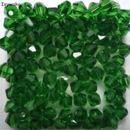 Isywaka Sale Red Copper Color 100pcs 4mm Bicone Austria Crystal Beads Charm Glass Bead Loose Spacer Stone for DIY Jewelry Making