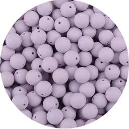LOFCA 15mm 20pcs/lot Silicone Loose Beads Safe Teether Round Baby Teething Beads DIY Chewable Colorful Teething For Infant