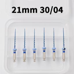 Dental Endo Blue Rotary Files Endodontic Files Nickel Titainium Instrument For Root Canal Treatment
