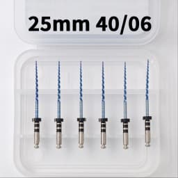 Dental Endo Blue Rotary Files Endodontic Files Nickel Titainium Instrument For Root Canal Treatment