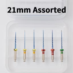 Dental Endo Blue Rotary Files Endodontic Files Nickel Titainium Instrument For Root Canal Treatment