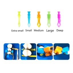 Dental Matrix Sectional Contoured Metal Matrices Matrix System Clamping Ring Wedge Knife Adaptive Interdental Wedge Dental Plier