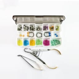 Dental Matrix Sectional Contoured Metal Matrices Matrix System Clamping Ring Wedge Knife Adaptive Interdental Wedge Dental Plier