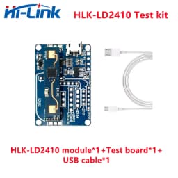 Hilink Hot Sale IC Smart Home 5V TestKit HLK-LD2410B 24G MMWave Sensor Human Presence Sensing Radar Module High Sensitivity
