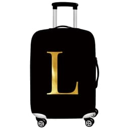 Luggage Cover Stretch Fabric Suitcase Protector Baggage Dust Cover Suitable 18-32 Inch SuitcaseTravel Organizer letter Series