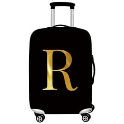 Luggage Cover Stretch Fabric Suitcase Protector Baggage Dust Cover Suitable 18-32 Inch SuitcaseTravel Organizer letter Series
