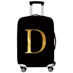 Luggage Cover Stretch Fabric Suitcase Protector Baggage Dust Cover Suitable 18-32 Inch SuitcaseTravel Organizer letter Series