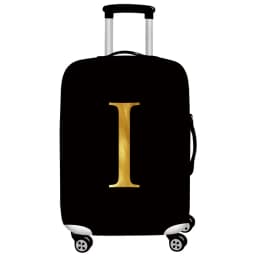 Luggage Cover Stretch Fabric Suitcase Protector Baggage Dust Cover Suitable 18-32 Inch SuitcaseTravel Organizer letter Series