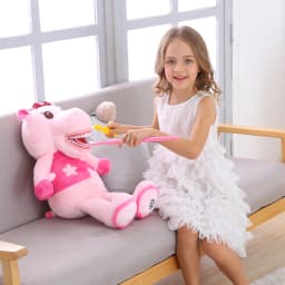 Dental Plush Toys With Teeth Model Toothbrush For Kids Children Stuffed Animals Dentist Soft Dolls Dentistry Accessories Gifts