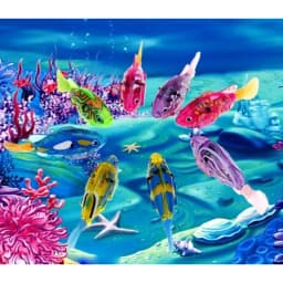 Simulation of Electric Fish Children's Bathing Water Toys Not Clockwork Great White Shark Swimming Fishing Electronic Robot Pets