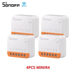 1/3/5PCS SONOFF MINI R4 Wifi Switch Mini Extreme Smart Home Module Wi-Fi Relay Voice Remote Control with Alexa Google Home Alice