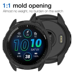 Silicone Case for Garmin Forerunner 970 570 965 265 265S 42mm 47mm Flexible Soft Shell Protective Bumper Cover Accessories