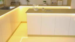 COB LED Strip 220V with EU Plug 220V LED Strip Lights Flexible Lamp Tape for Kitchen Home Room Decor (with or without Switch)