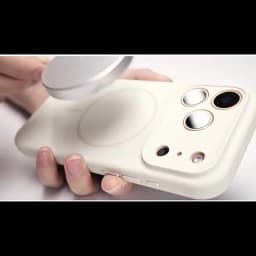 Magnetic Liquid Silicone Case For Iphone 14 13 12 Mini 11 Pro Max X Xs Xr Apple Magsafe Original Magnet Camera Precision Hole