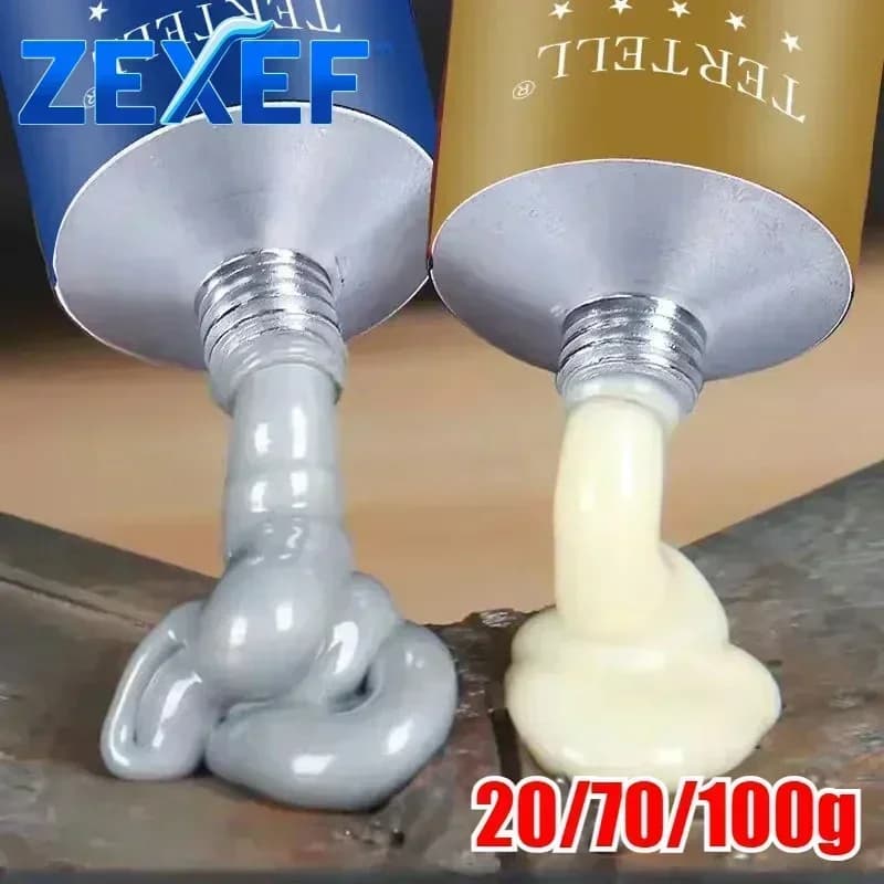 Home High Temperature Glue For Metal Welding Strength Repair Resistant Magic AB A Plastic Wood B Adhesive Purpose Bi Component