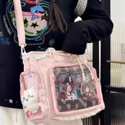Ballet Girl Large Appetite Itabag Japanese Two-Dimension Single Shoulder Crossbody Bag Gift For Friends Women'S Handbag