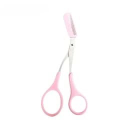 1/3PCS Eyebrow Trimmer Makeup Tools Stainless Steel Eyebrow Scissors with Comb Hair Removal Eyebrows Shaping Makeup Tools