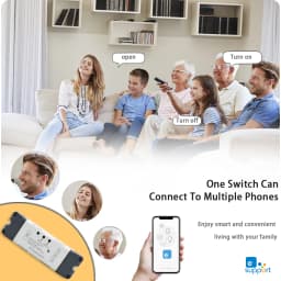 2CH Wifi Smart Switch Module Relay Ewelink APP Receiver AC DC 7-32V 85-250V RF433 Inching Self-locking Switch for Alexa Google