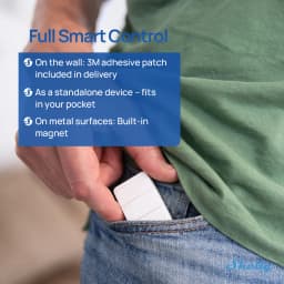 Shelly BLU RC Button 4 ZB Zigbee Remote Control Smart Light Switch Bluetooth Work With Home Assistant Multiclick Action Trigger