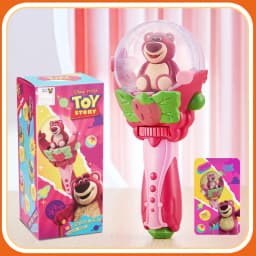 Authentic Disney Pixar clockwork Rotating Magic Wand LOTSO ALIENS HAMM REX Model Decoration Children's Toys Christmas Gift DOLL