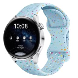 18mm 20mm 22mm Silicone Strap for Garmin Venu 4 3 3s Sq 2 Plus/Active 6/5 Breathable Bracelet for Garmin Forerunner 570/165/265S