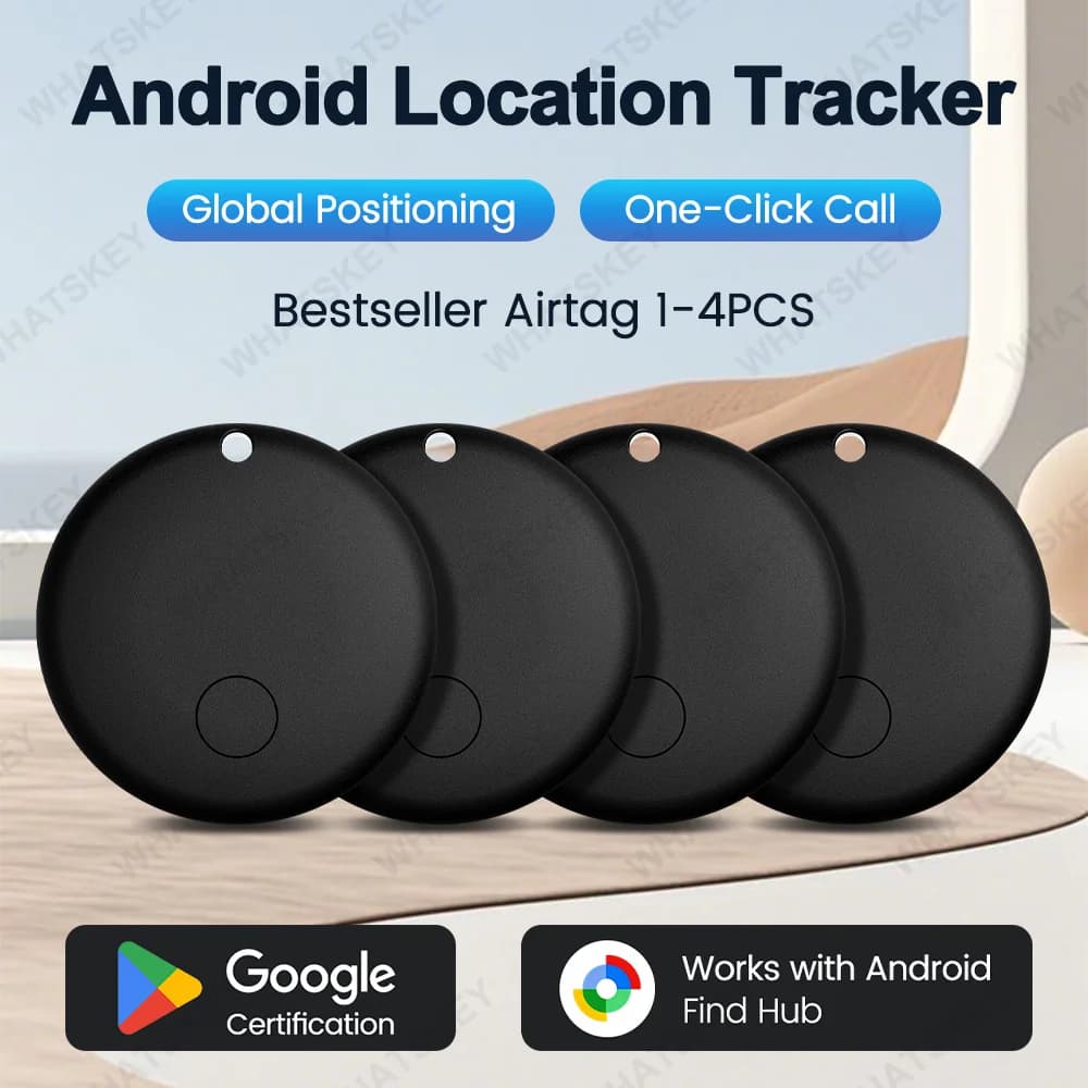 Android GPS Anti-lose Tracker Positioning Google Find My Far Away Finder My Voice Locate Suitcase Keys Bag Toys Smart Air tag