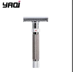 Razor Yaqi Men's Adjustable The Final Cut Chrome Safety Razor For Men High Quality Fashion Shaving Beard Razor New