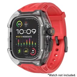Transparent Mod Kit for Apple Watch Ultra 3 2 49mm 45 44 41mm For IWatch Series 11 10 9 8 7 6 5 4 SE Case Strap DIY Accessories
