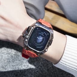 Transparent Mod Kit for Apple Watch Ultra 3 2 49mm 45 44 41mm For IWatch Series 11 10 9 8 7 6 5 4 SE Case Strap DIY Accessories