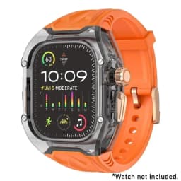 Transparent Mod Kit for Apple Watch Ultra 3 2 49mm 45 44 41mm For IWatch Series 11 10 9 8 7 6 5 4 SE Case Strap DIY Accessories