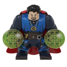 Blind Box Mini Building Blocks PG1805 Figures Big Goblin Spiderman Iron Man Venom Captain Hawk Deadpool Armor Christmas Gift Toy