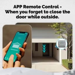 MOES Tuya Zigbee Garage Door Controller Switch Module Door Opener Voice Control Smart App Remote Work With Alexa Google Home
