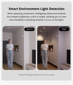 SONOFF Zigbee Motion Sensor Home SNZB-03P Automation Module Local SmartLinkage Via EWeLink APP Alexa Google Zigbee Hub Required