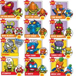 44pcs No Repeat SuperZings Stickers for Baby Kids Playing Toy Cartoon Super Zings Pegatinas for Party Decoration