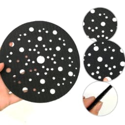 2PCS 6 Inch Hook and Loop Pad Saver Interface Pad Surface Protection Disc 150mm Protector for Sanding Pad Random Orbital Sander