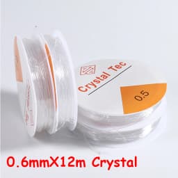 50M-100M Plastic Crystal DIY Beading Stretch Cords Elastic Line Jewelry Making Supply Wire String Jeweleri Thread String Thread