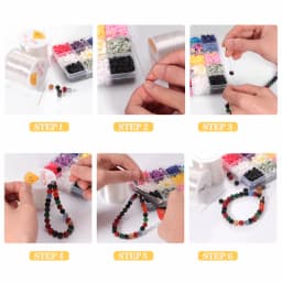 50M-100M Plastic Crystal DIY Beading Stretch Cords Elastic Line Jewelry Making Supply Wire String Jeweleri Thread String Thread