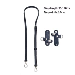 Leather Replacement Crossbody Bag Strap,Bag Shoulder Strap for Longchamp Short Handle Bags Without Punching Modification