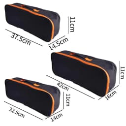 Large Capacity Tool Bag Oxford Cloth Toolkit For Electrician Hardware Waterproof Shockproof Tool Carry Bag Storage Organizer
