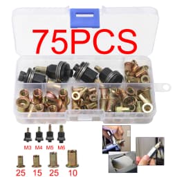 M3-M12 Multi-Purpose Household Rivet Gun with Different Specifications of Rivets, Industrial Grade Carbon Steel Manual Rivet Too