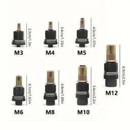 M3-M12 Multi-Purpose Household Rivet Gun with Different Specifications of Rivets, Industrial Grade Carbon Steel Manual Rivet Too